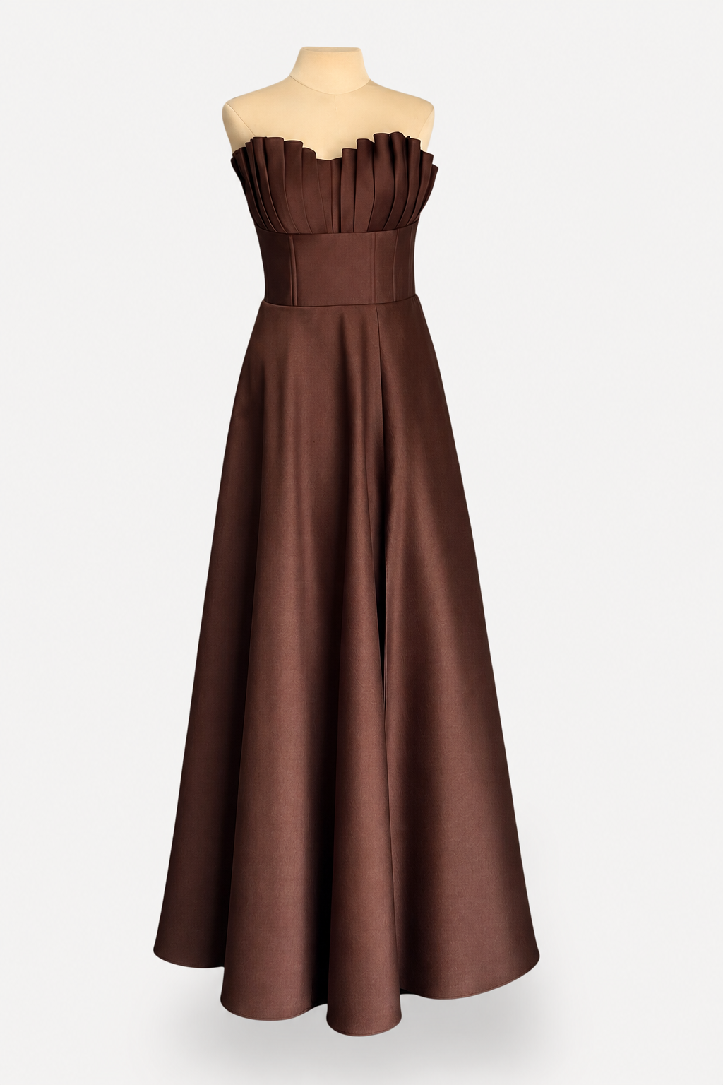 Chocolate Brown Gazar 001